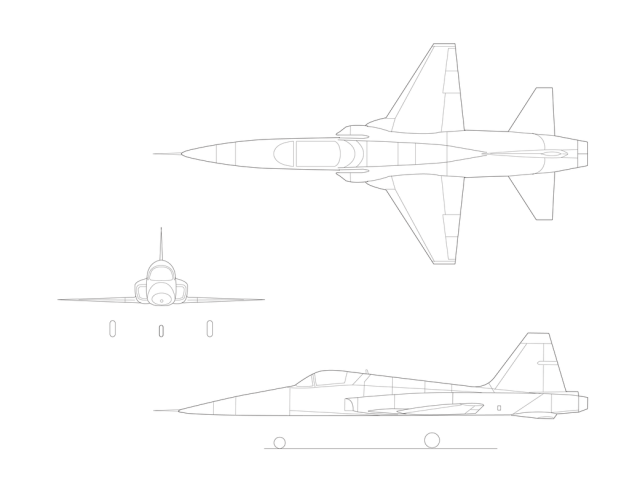 F-5A Illustration