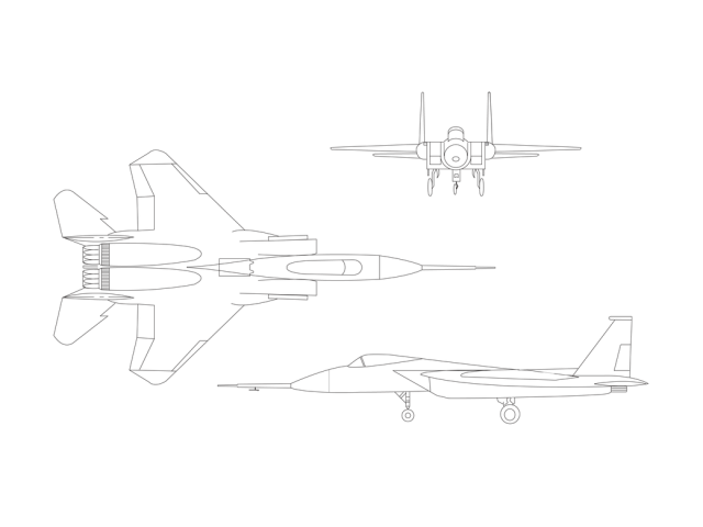 F-15A Illustration