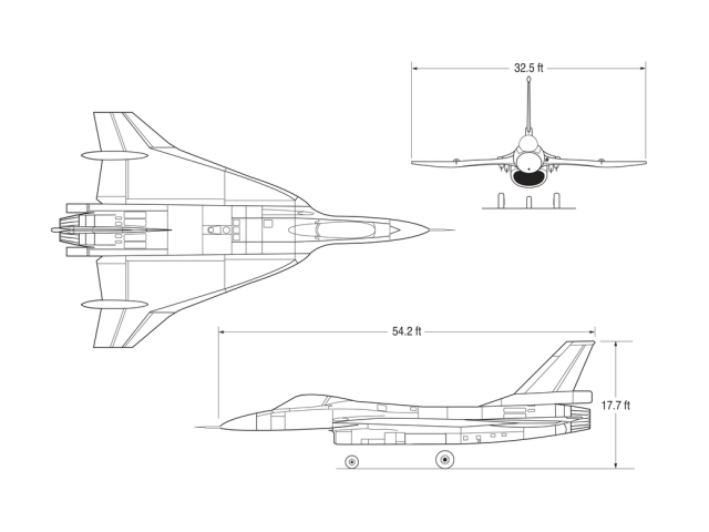 F-16 XL-1 Illustration