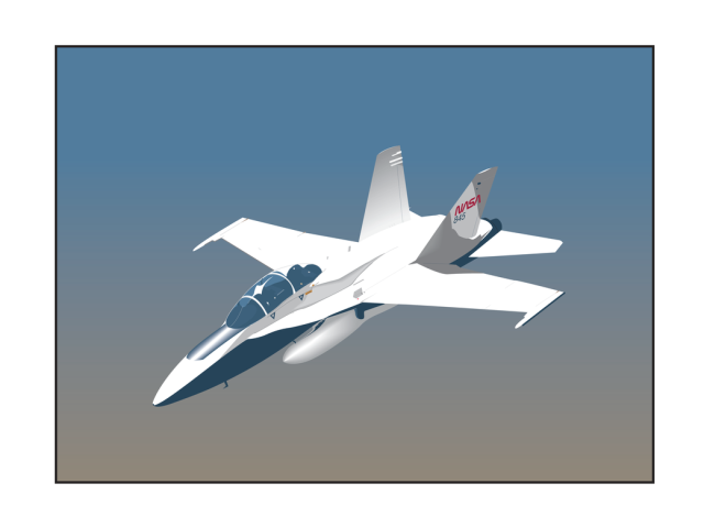 F/A-18 SRA Illustration.