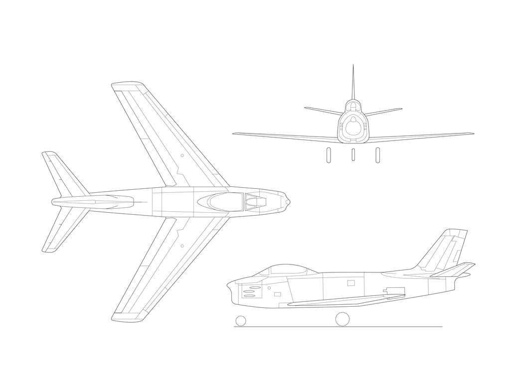 F-86F Illustration