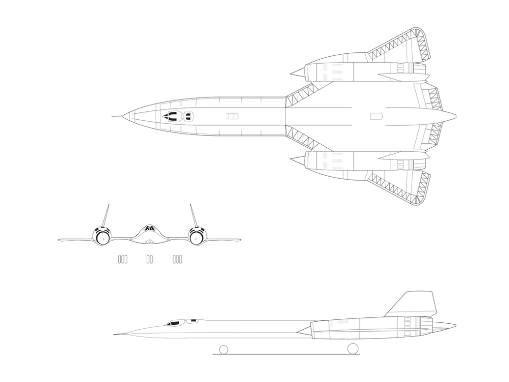 SR-71 Illustration