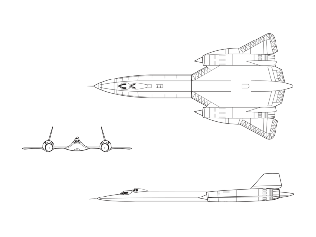 SR-71 Illustration