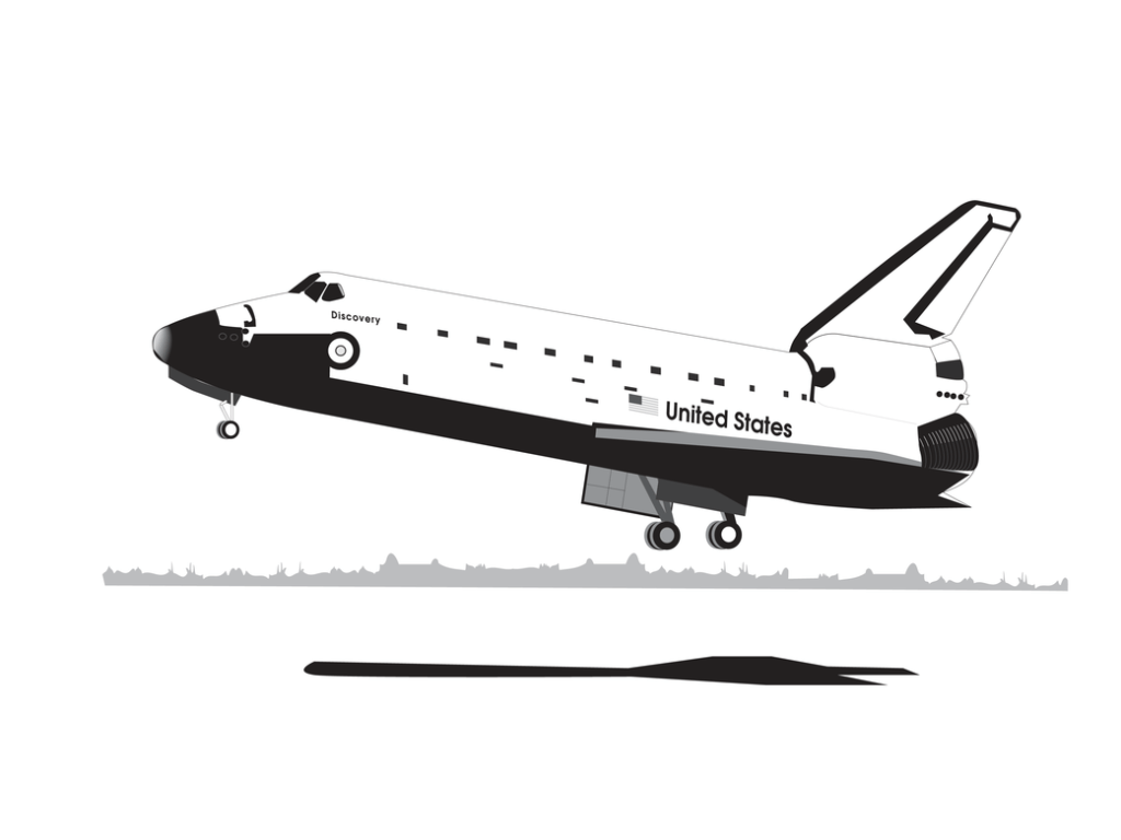 Space shuttle Illustration