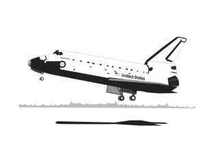 Space shuttle Illustration
