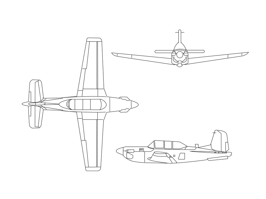T-34C Illustration