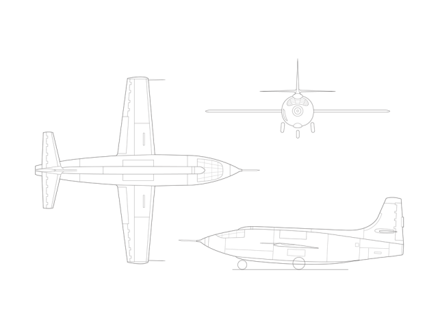 X-1 Illustration