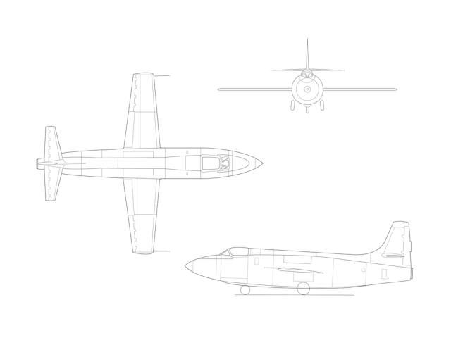 X-1A Illustration