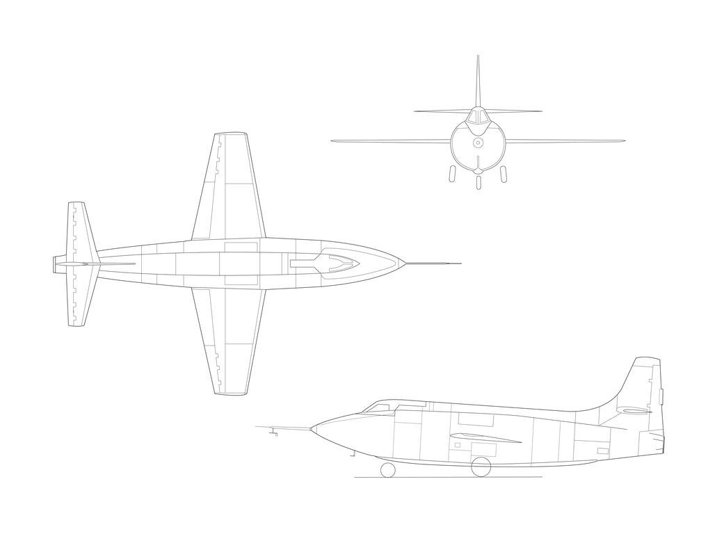 X-1E Illustration