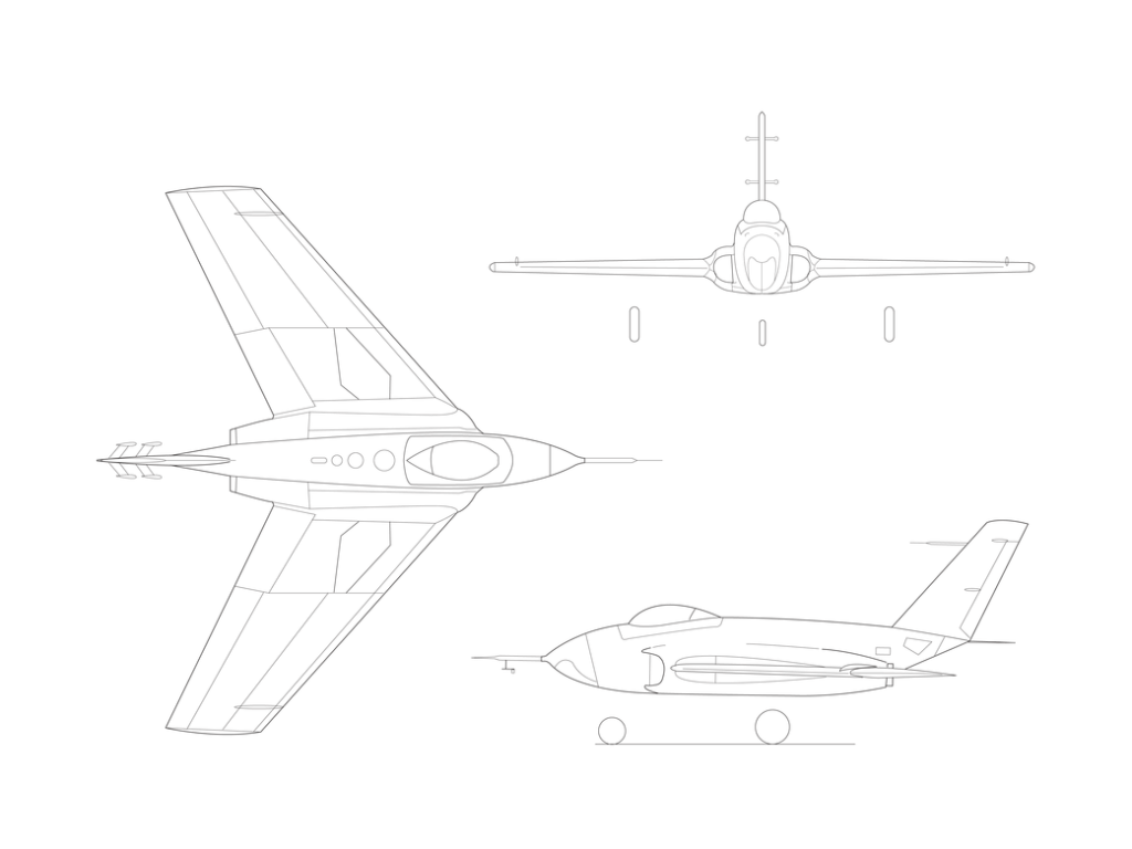X-4 Illustration