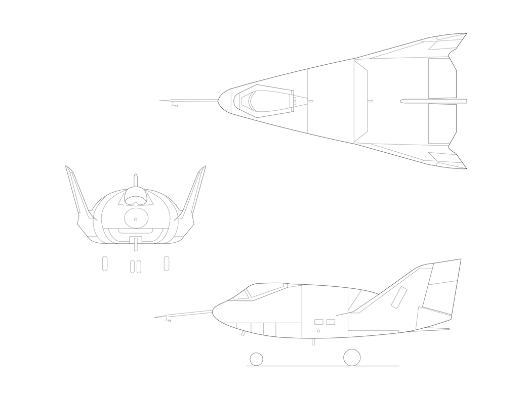 X-24A Illustration
