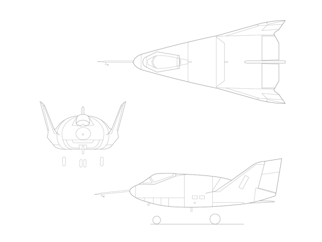 X-24A Illustration