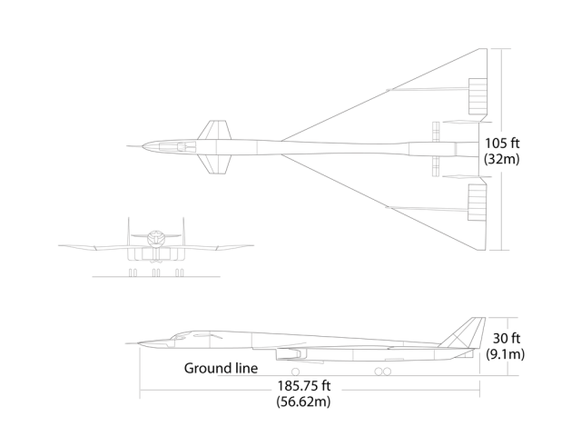 XB-70 Illustration