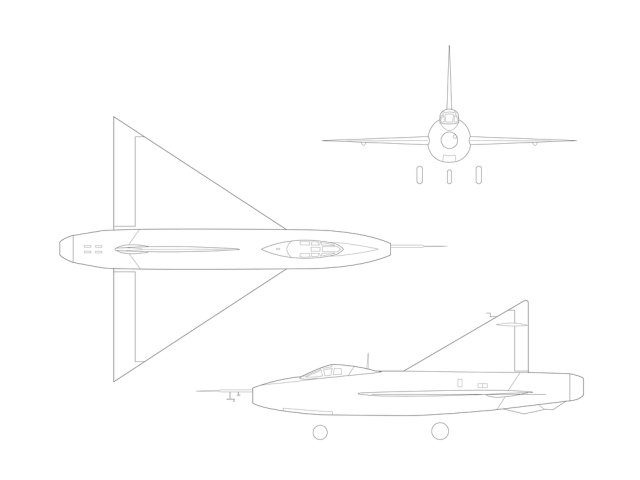 XF-92A Illustration