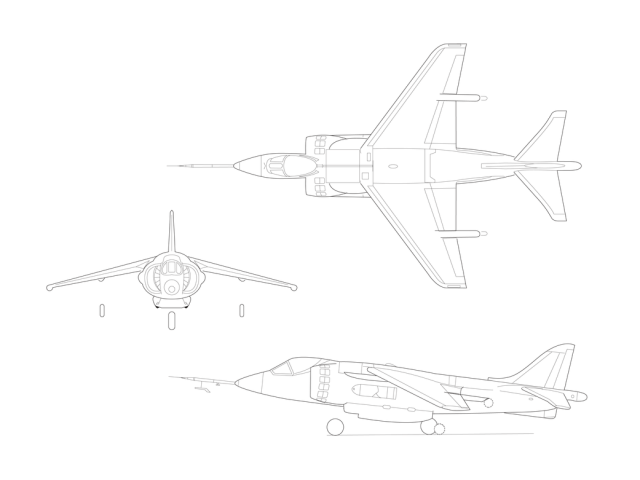 YAV-8B Illustration