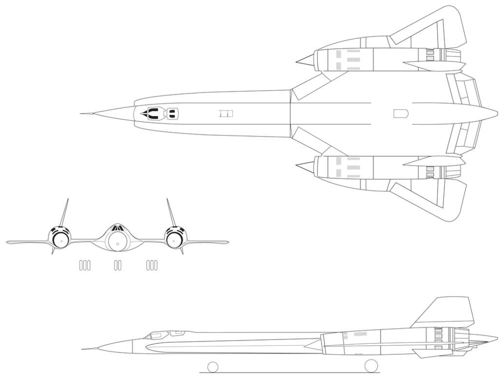 YF-12A illustration