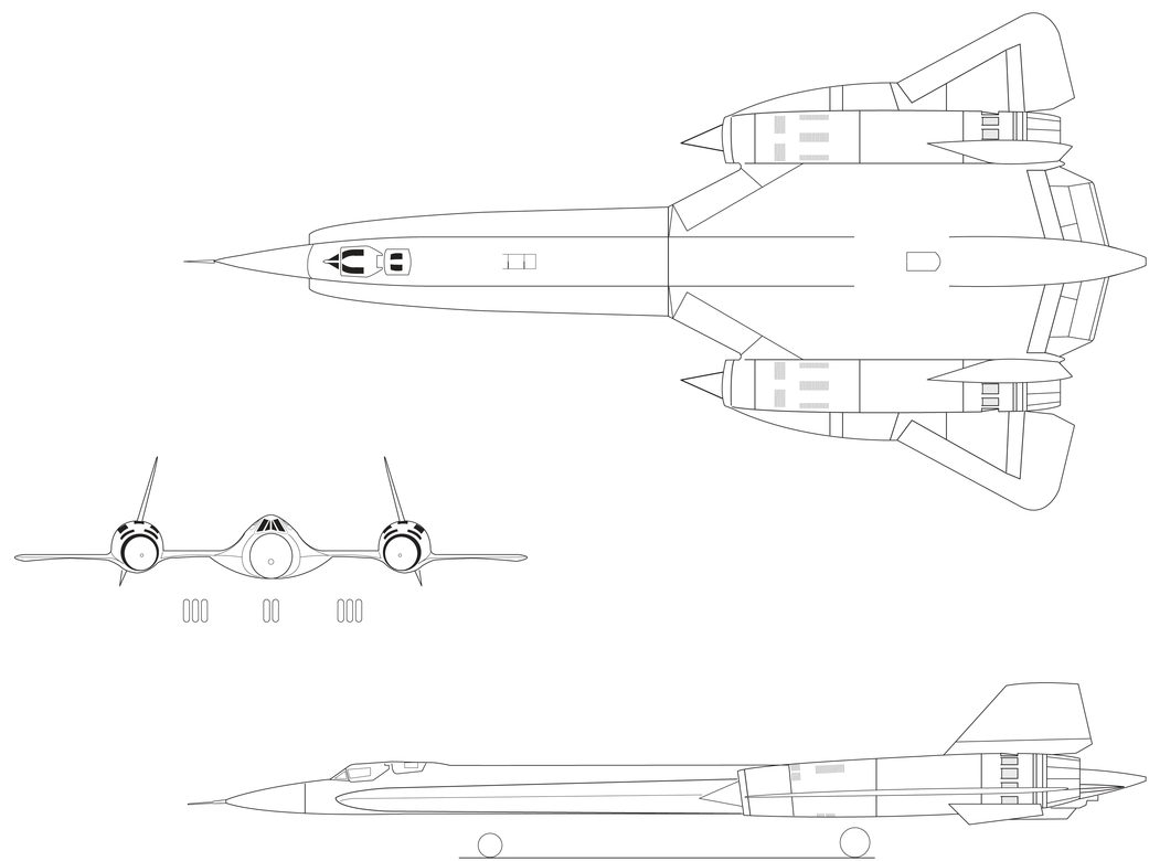 YF-12A illustration
