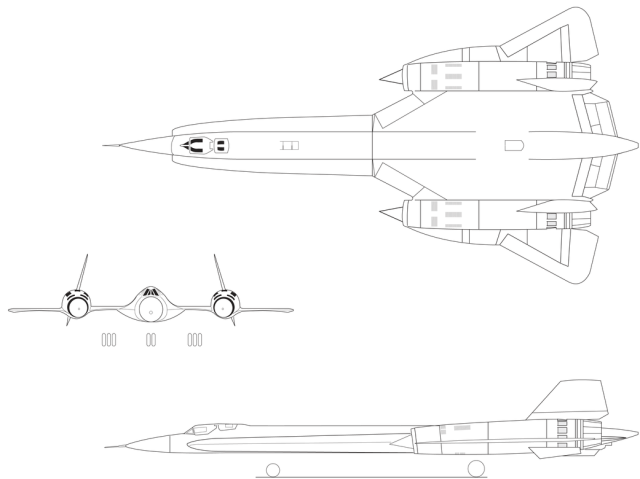 YF-12A illustration