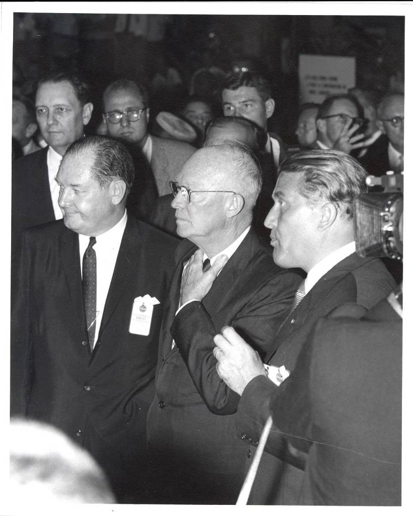 Eisenhower Visit
