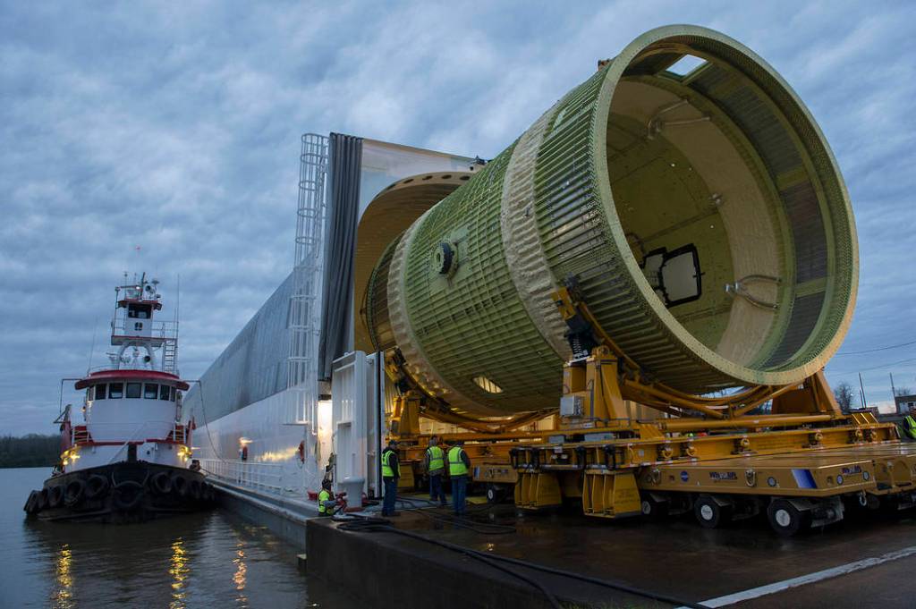 A structural test version of the intertank 