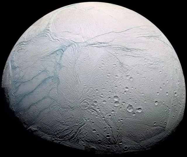 The Saturnian moon Enceladus