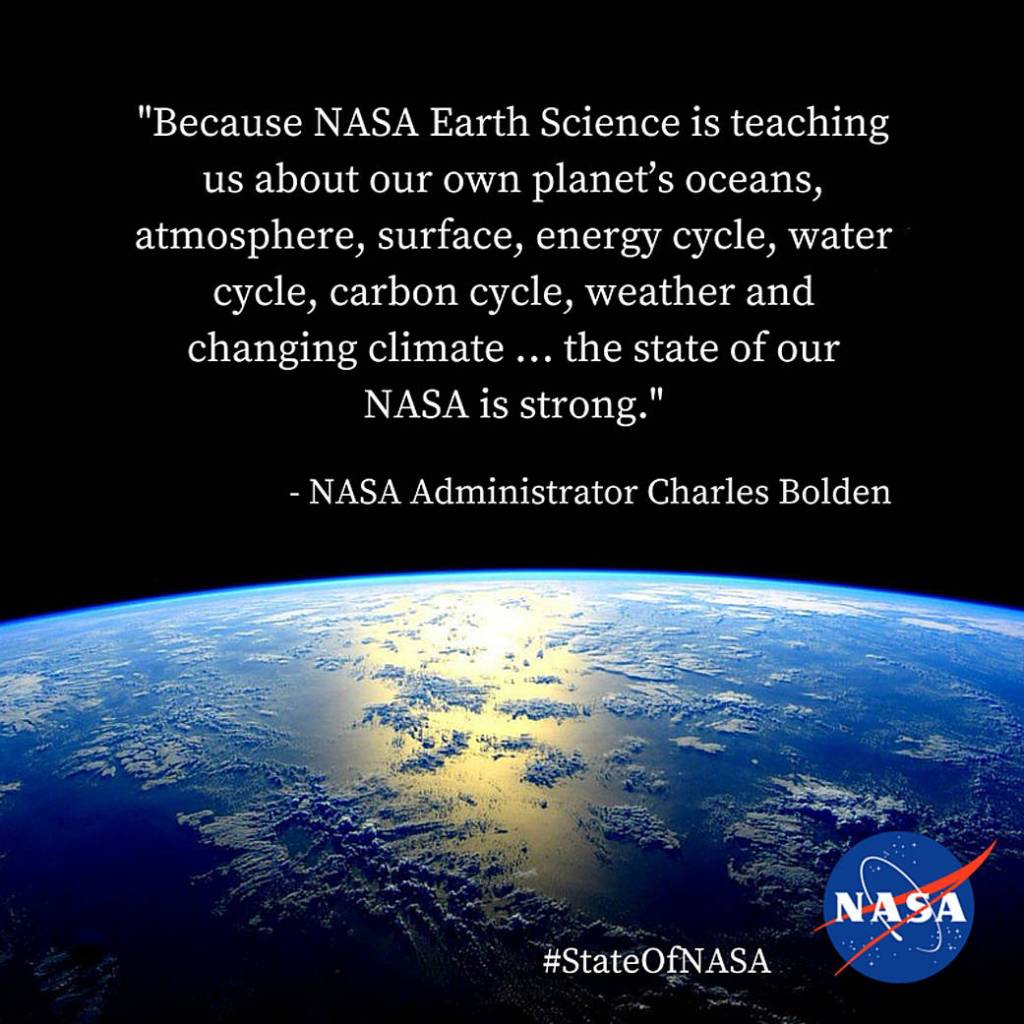 State of NASA 2016 – Earth Right Now