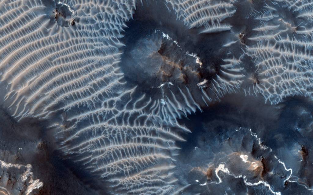 Two Generations of Windblown Sediments on Mars