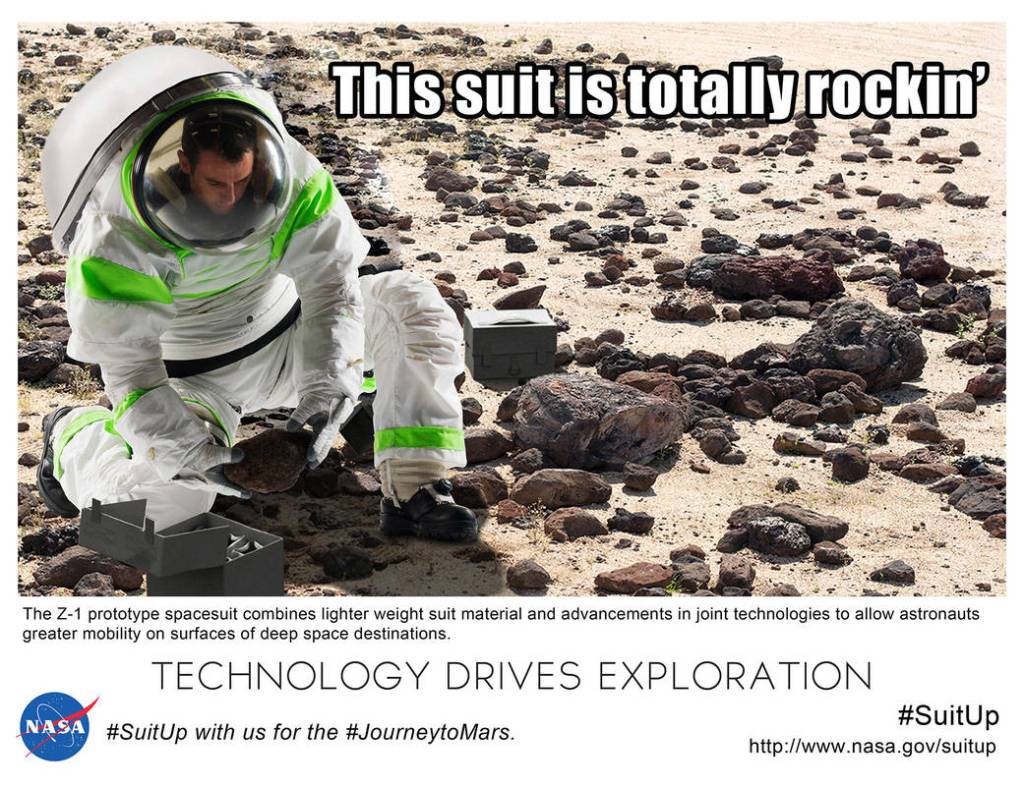 #SuitUp with NASA for the #JourneytoMars