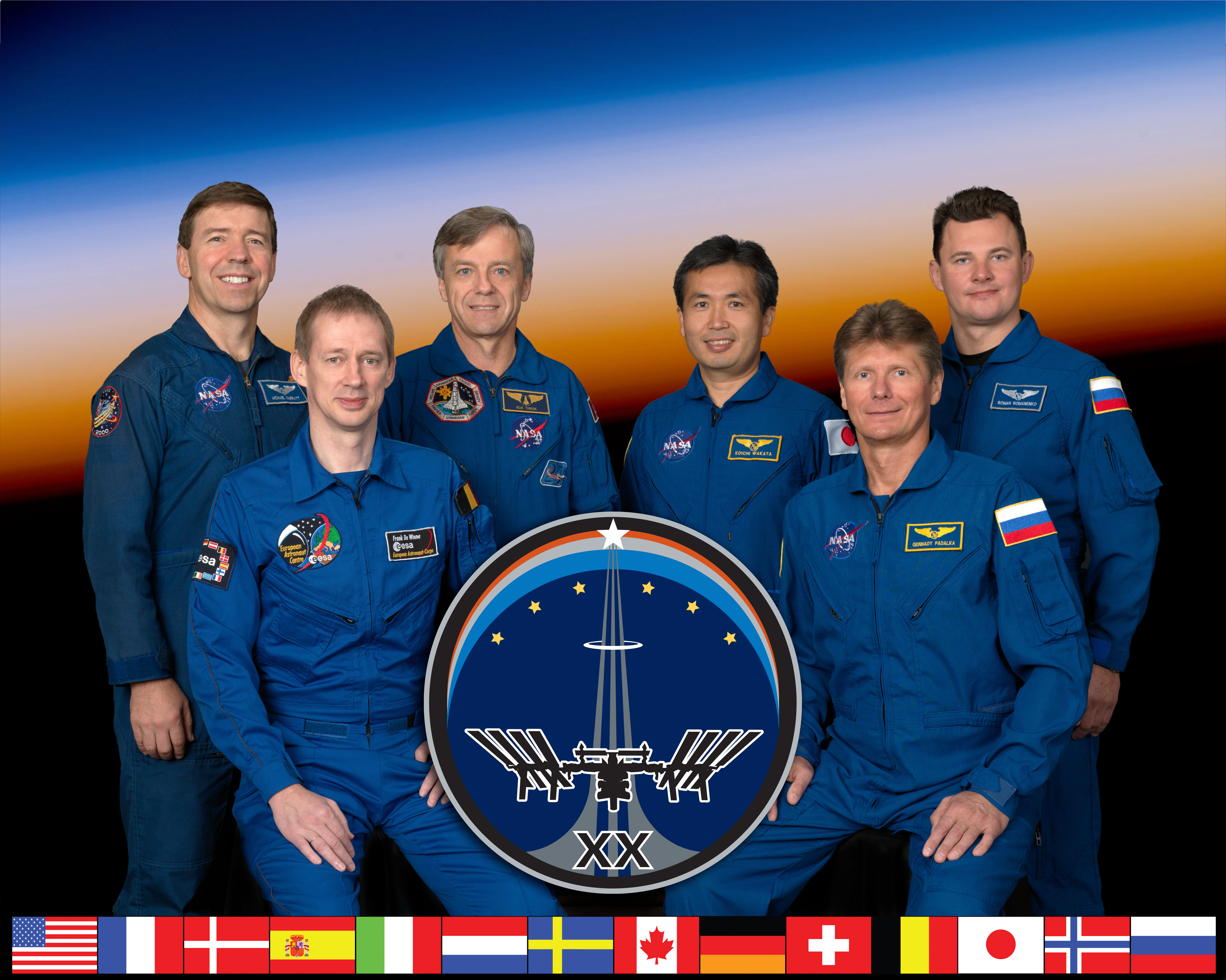 Expedition 20 Official Crew Portrait