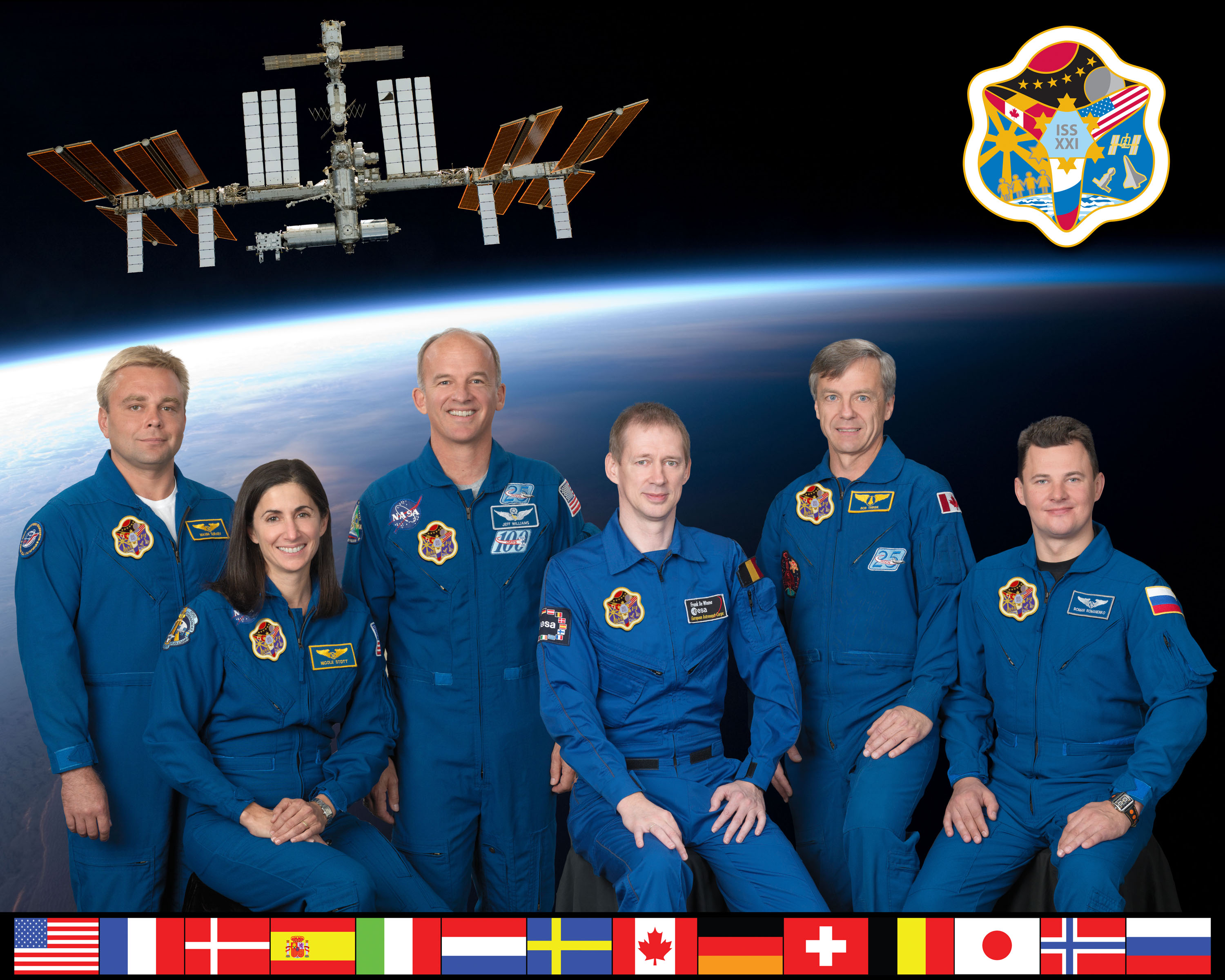 Expedition 21 Official Crew Portrait