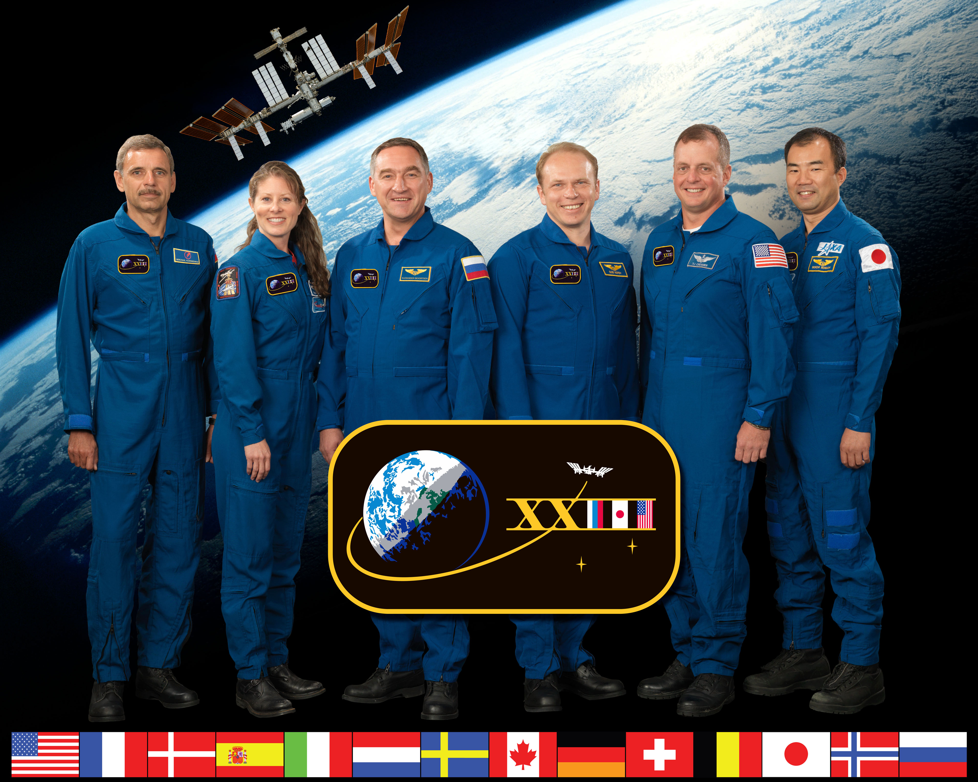 Expedition 23 Official Crew Portrait