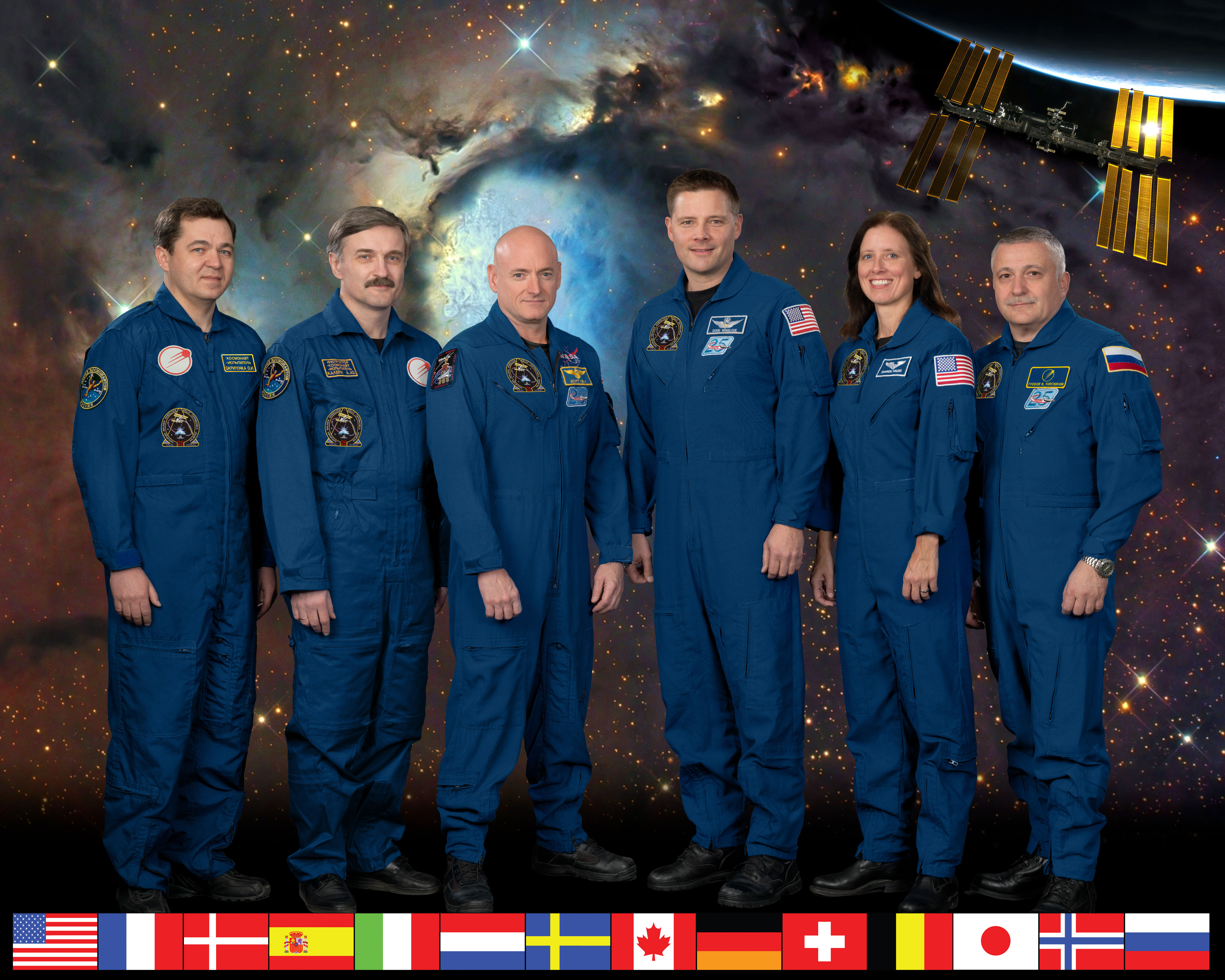 Expedition 25 Official Crew Portrait