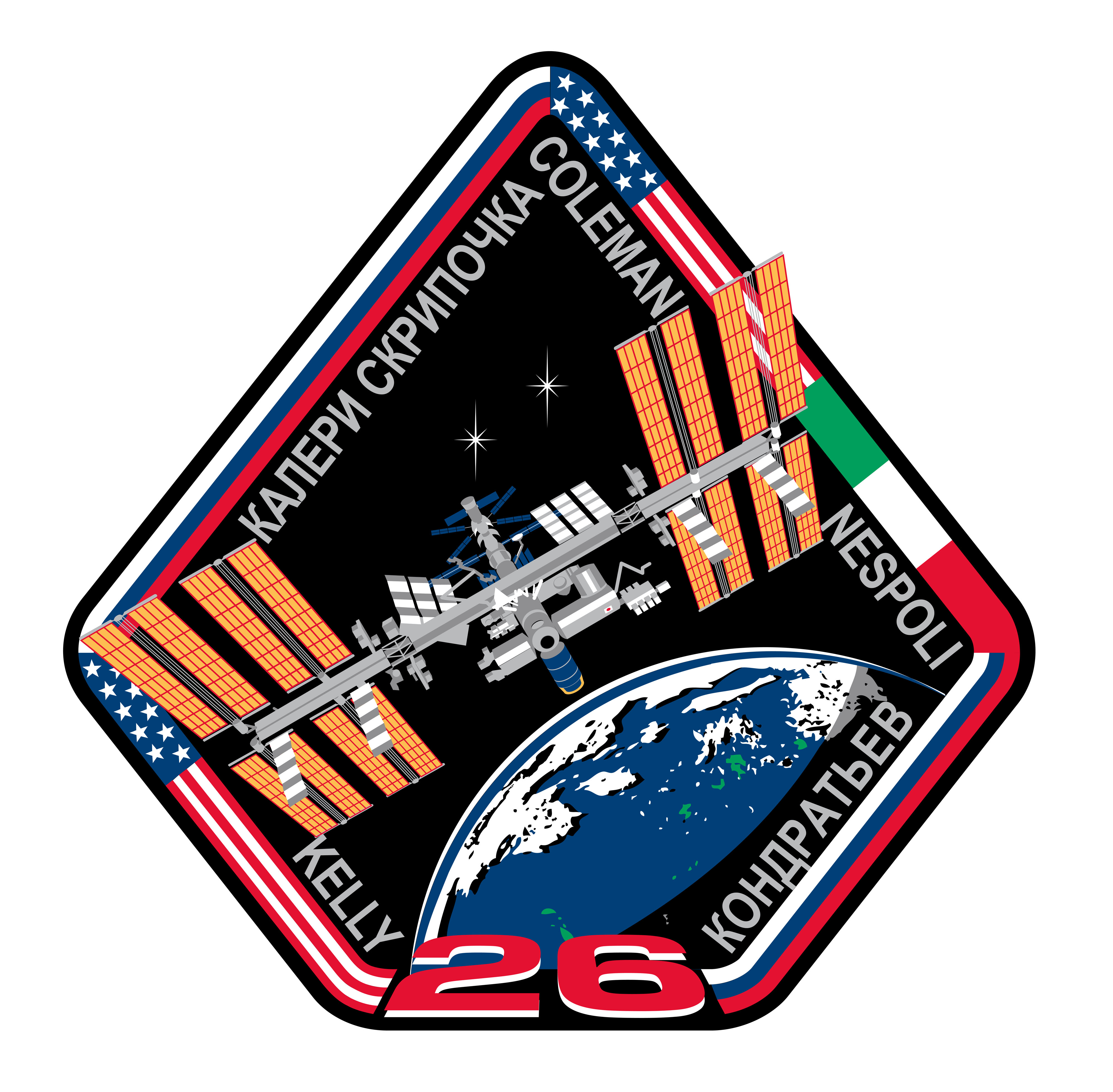 Expedition 26 Official Crew Insignia