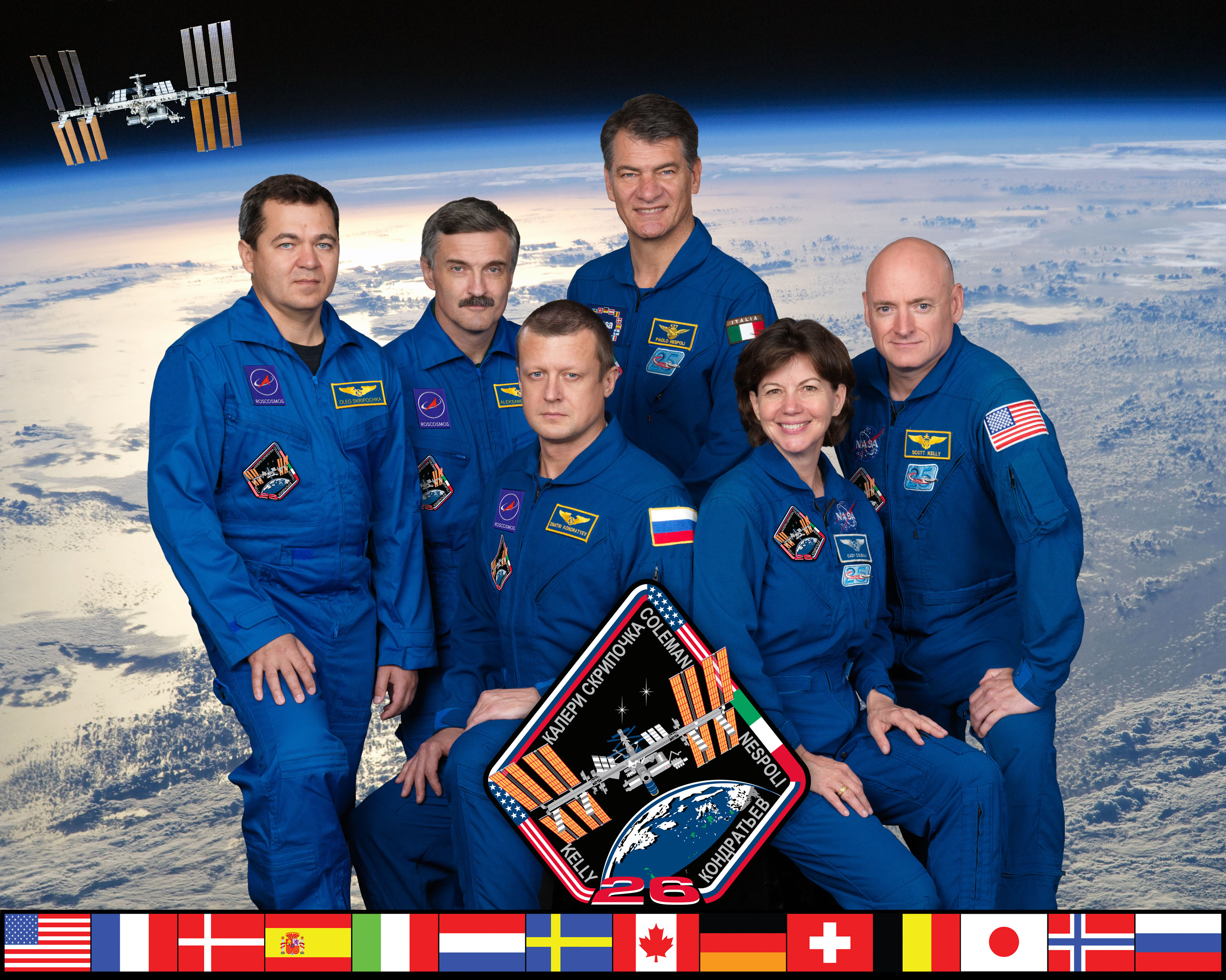 Expedition 26 Official Crew Portrait