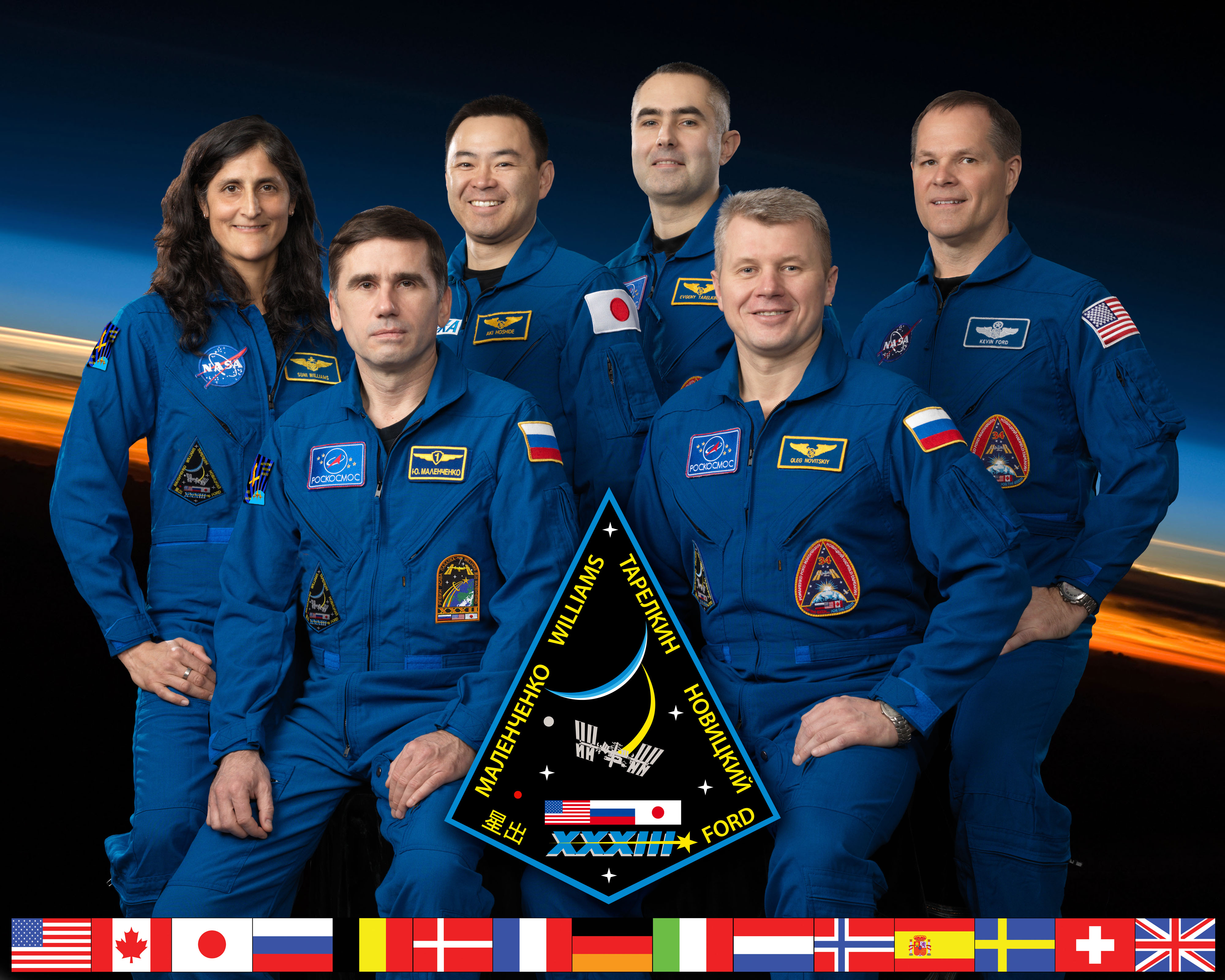 Expedition 33 Official Crew Portrait
