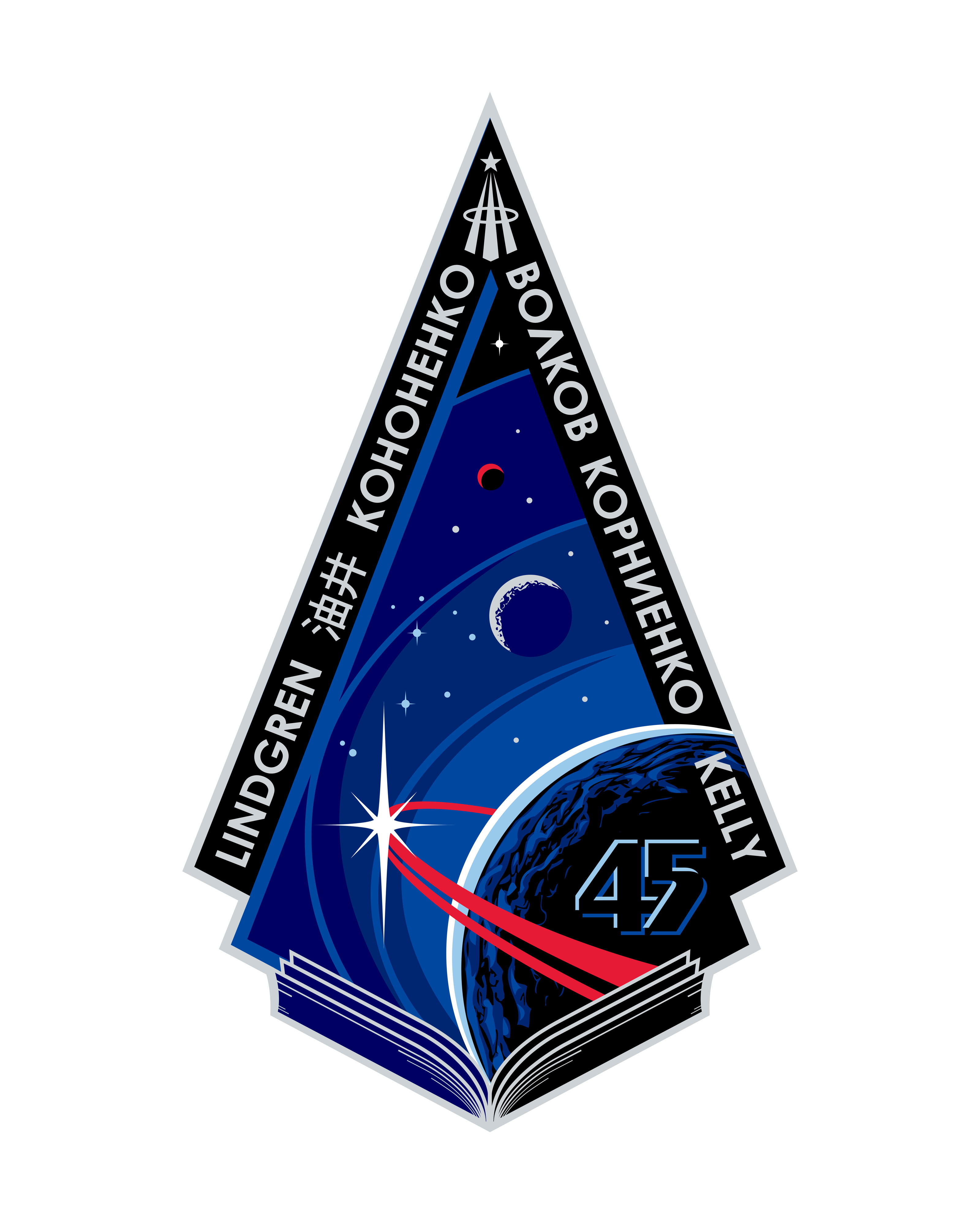 Expedition 45 Official Crew Insignia