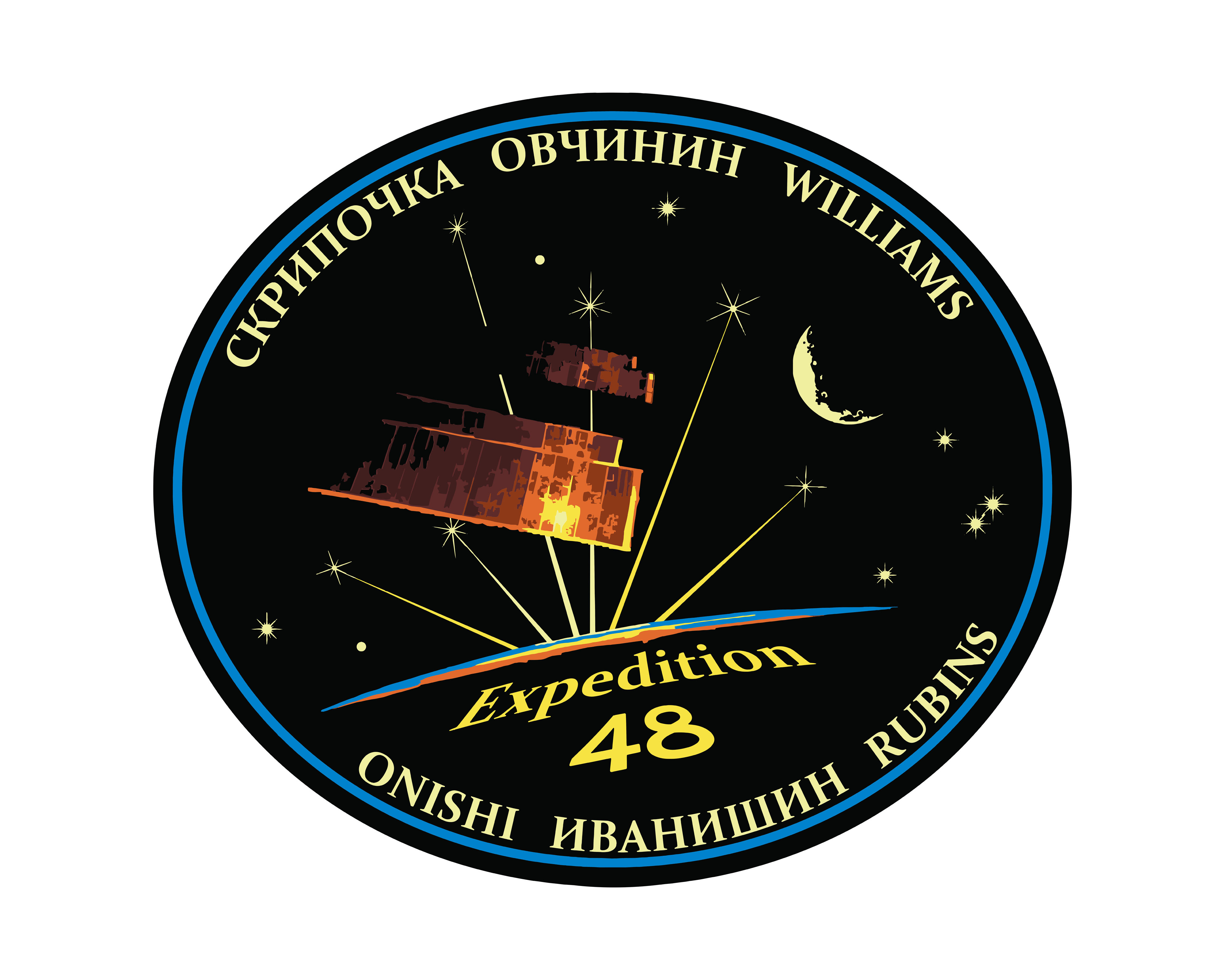 Expedition 48 Official Crew Insignia