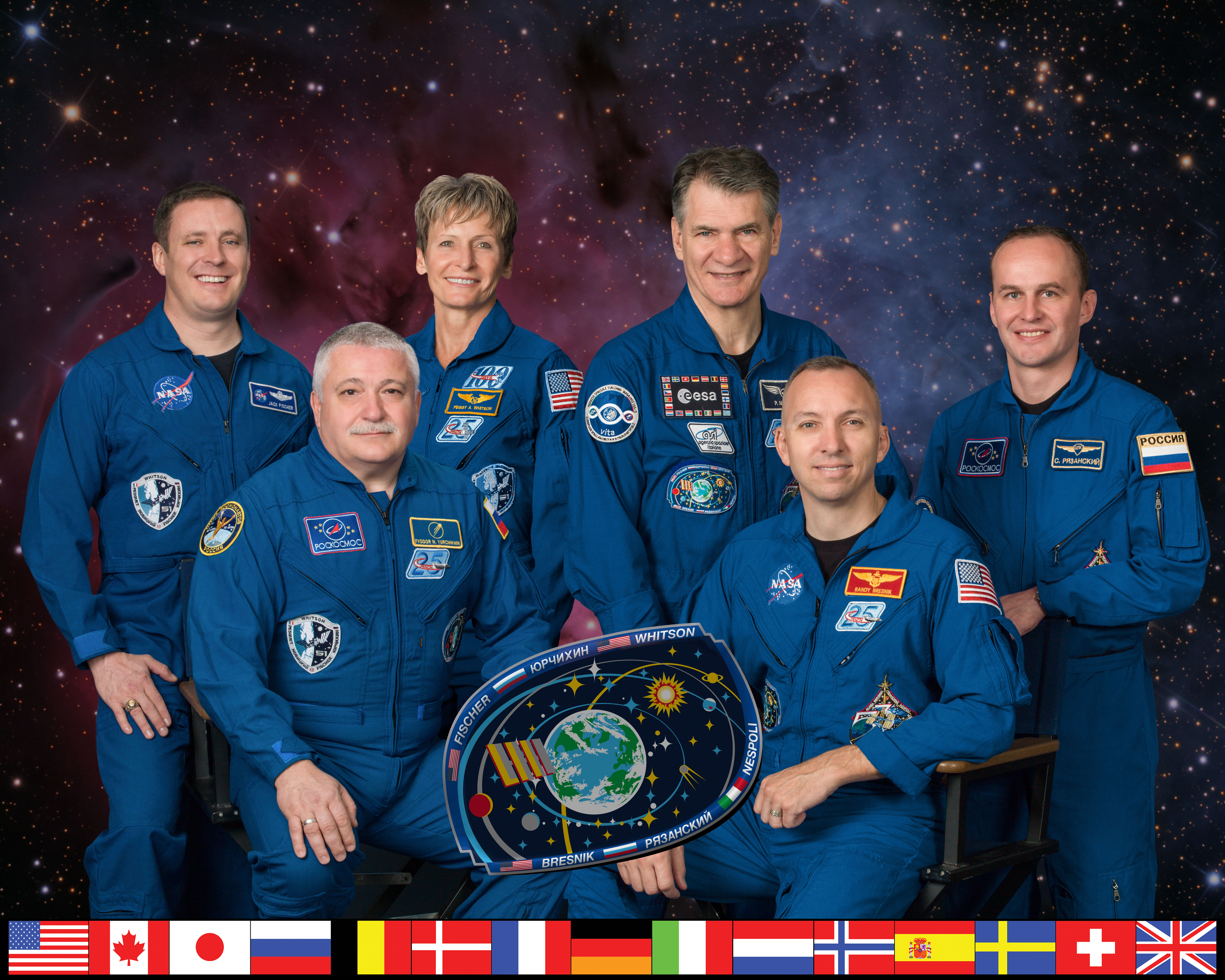 Expedition 52 Official Crew Portrait