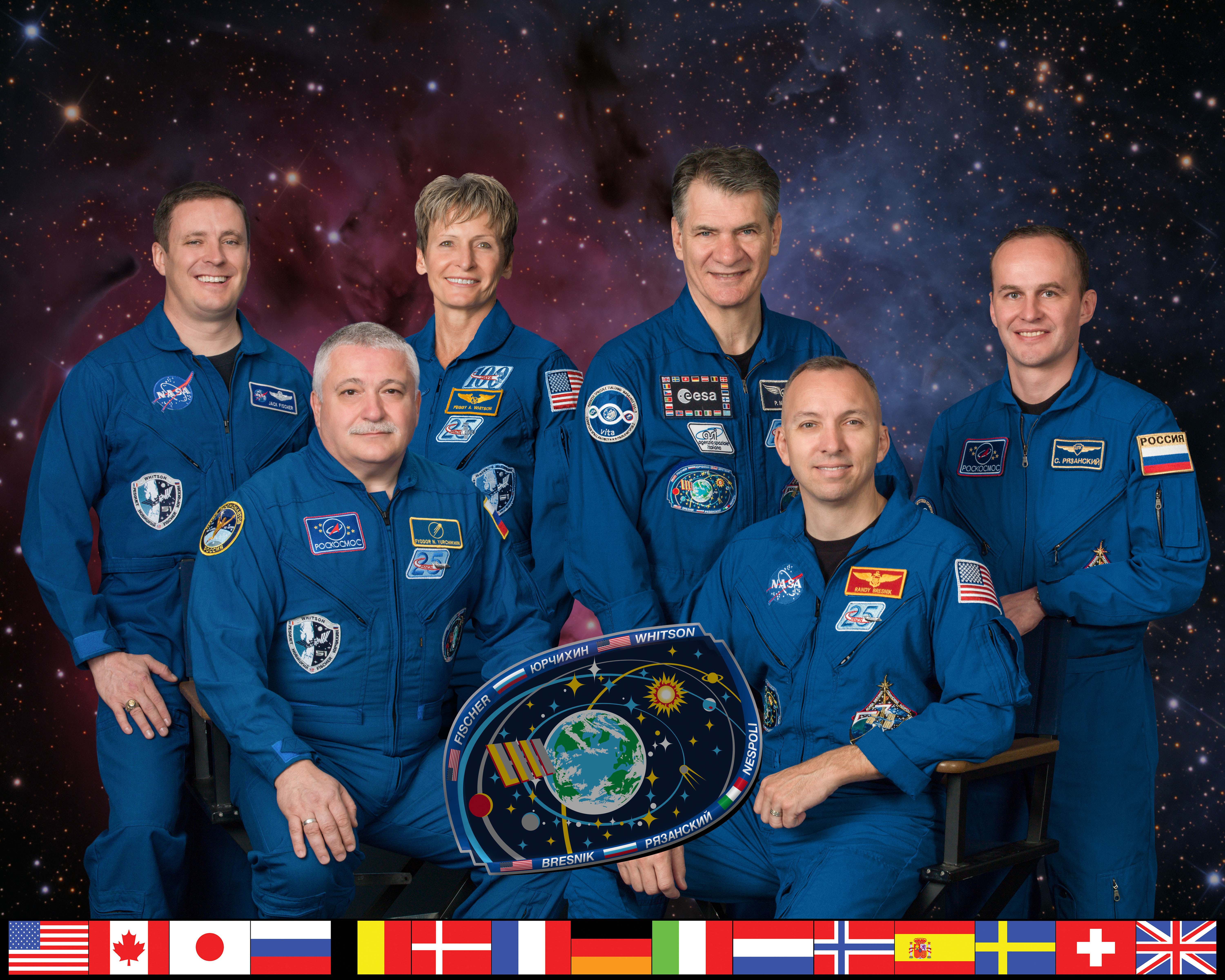 Expedition 52 Official Crew Portrait