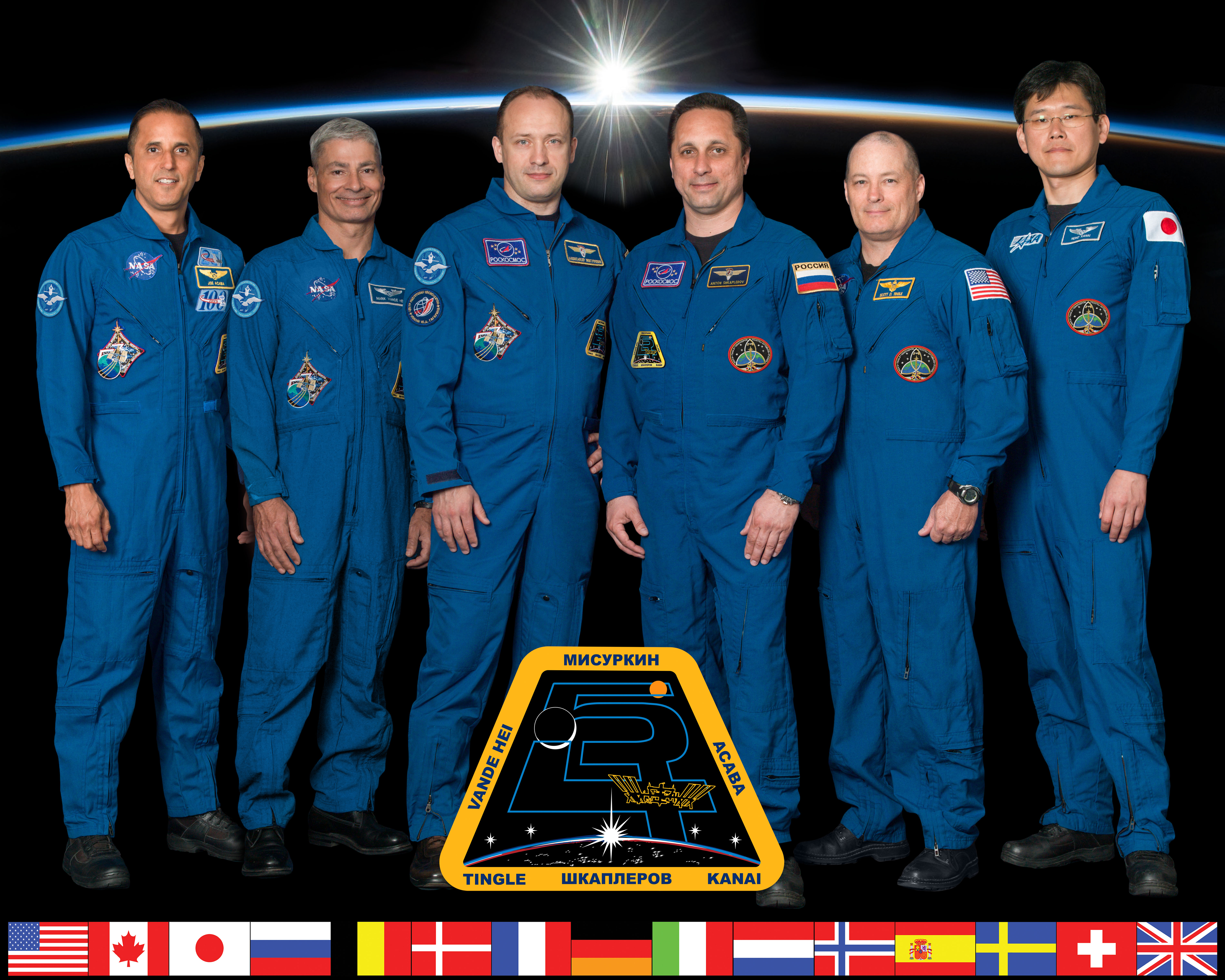 Expedition 54 Official Crew Portrait