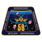 Expedition 59 Official Crew Insignia
