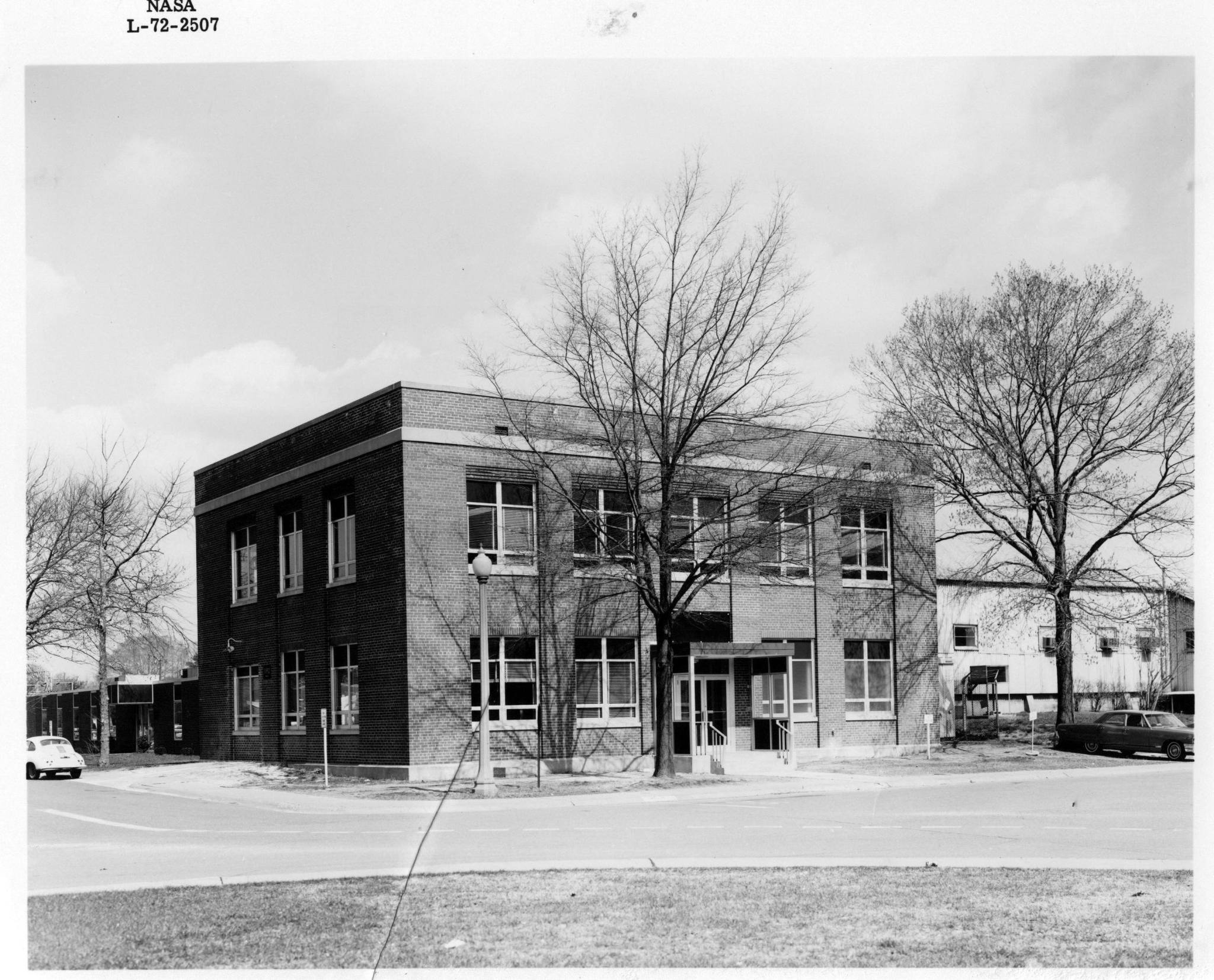 Exterior of Building 1192 in 1972.