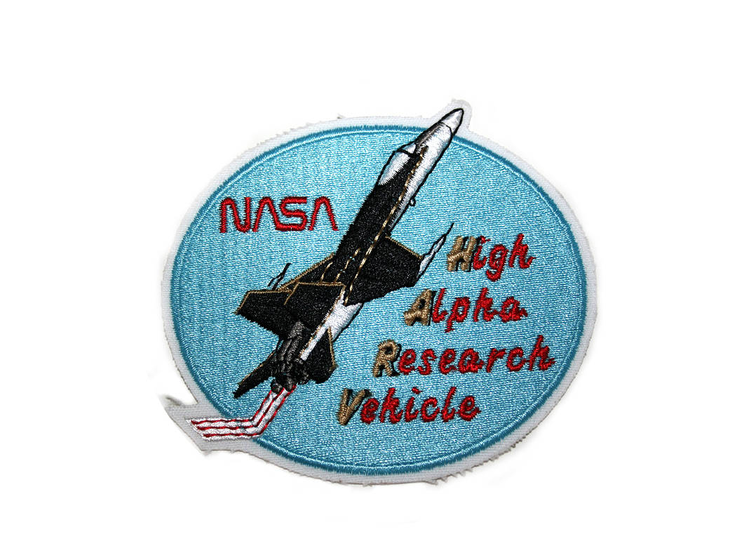 Patch: F-18 HARV, worm logo