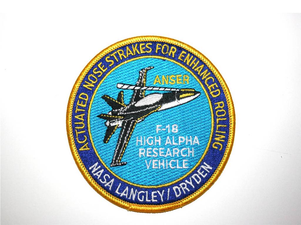 Patch: F-18 HARV, ANSER