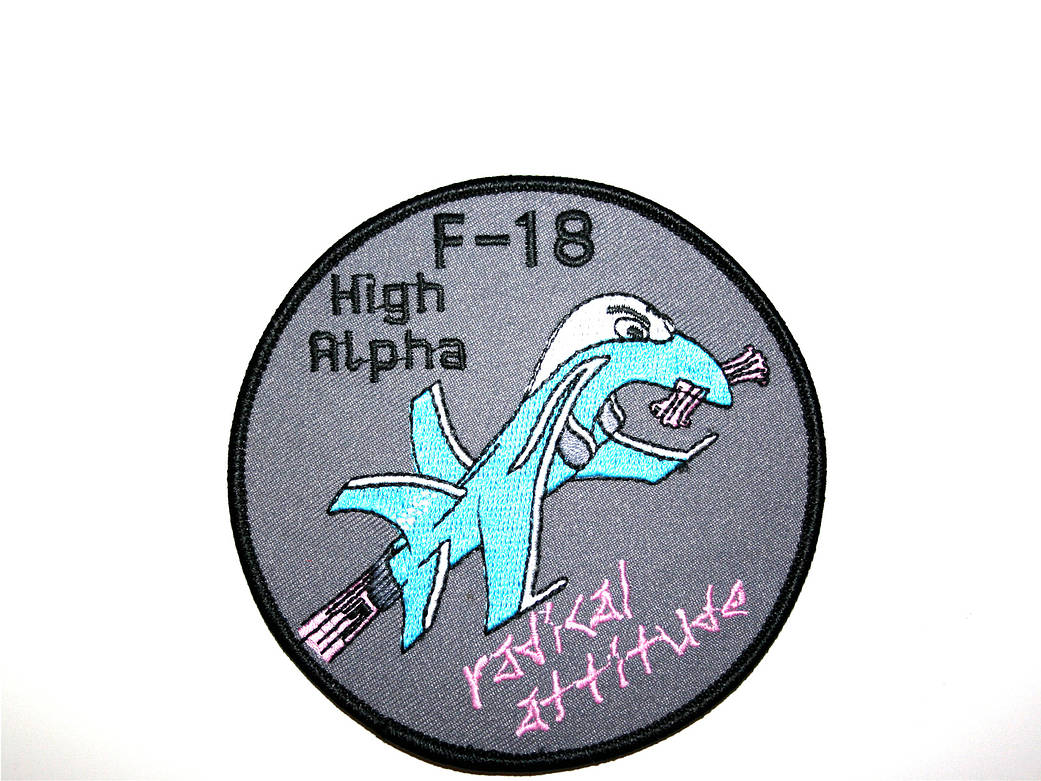 Patch: F-18 HARV, Radical Attitude