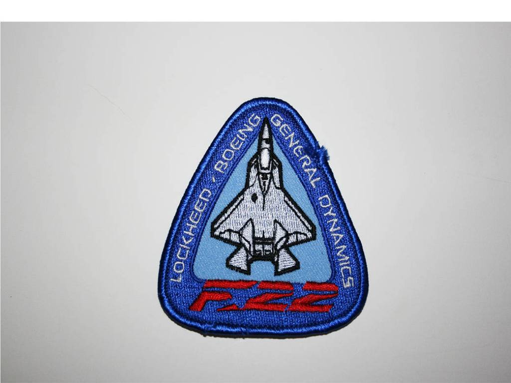 Patch: F-22 (Lockheed/Boeing/General Dynamics)