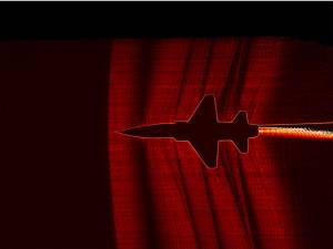 Shockwave images from USAF T-38.