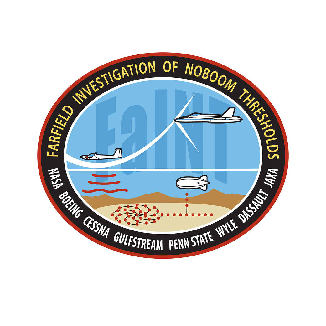 Logo: Farfield Investigation of Noboom Thresholds (FaINT)
