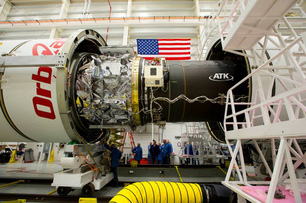 Orb-3 Fairing Installed