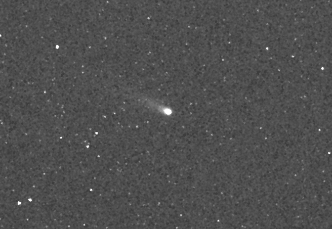 MESSENGER image of comet C/2012 S1 (ISON) during its closest approach to Mercury. 